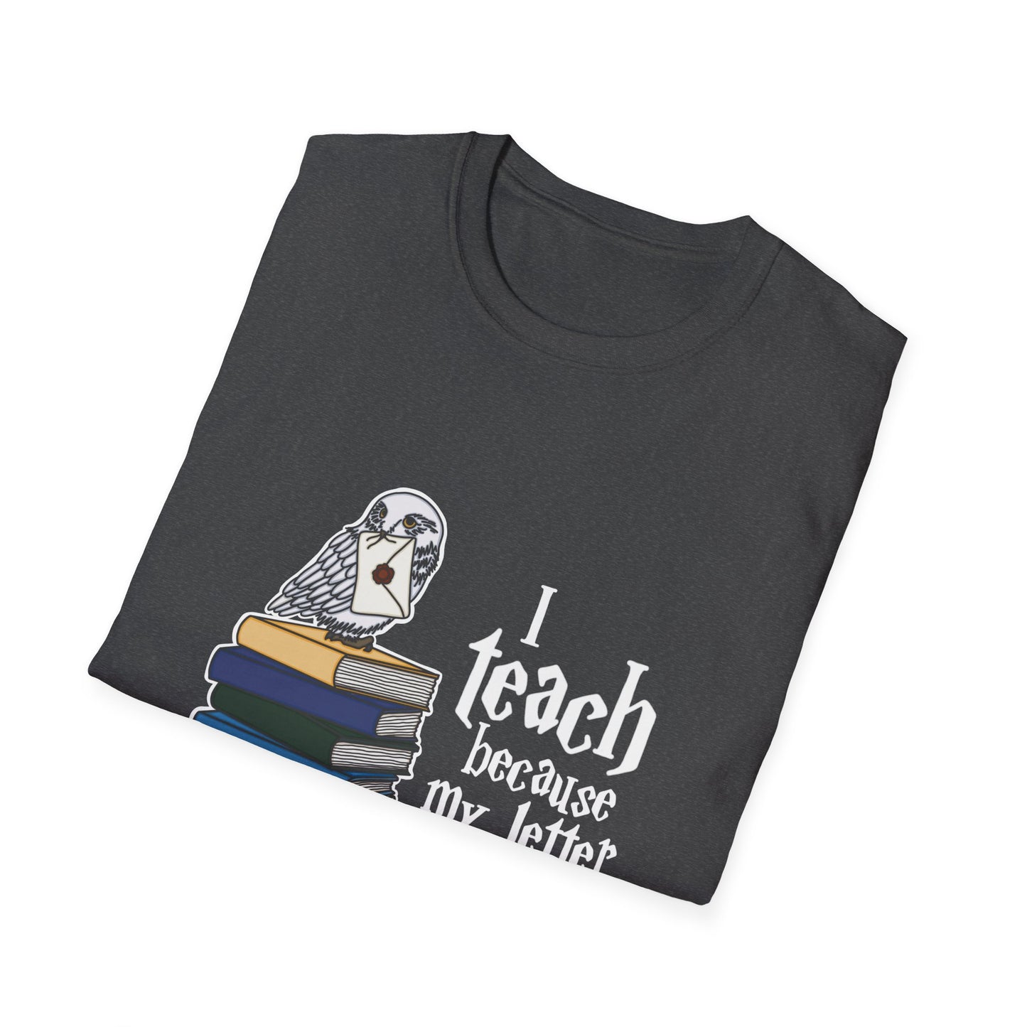 Harry Potter Teacher, I Teach Because My Letter Never Came T-Shirt- I teach muggle, Potter, Potter Head, Wizard Shirt, Fun, Gift for teacher,
