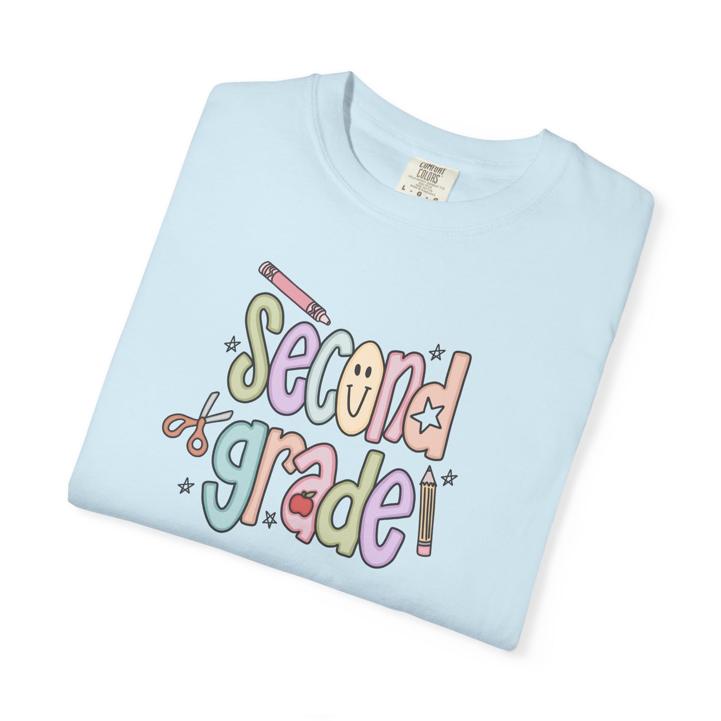 Teacher T-shirt - 2nd Grade Teacher Shirt, Second Grade Vibes Unisex T-Shirt, Cute Tee for Teachers, Back to School Gift, Fun Kids Apparel, Educational Theme Shirt