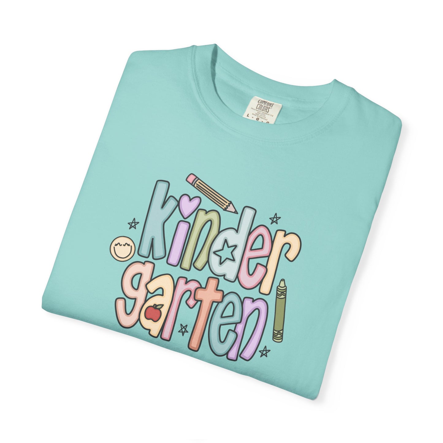 Kindergarten Vibes Unisex T-Shirt, Cute Tee for Teachers, Back to School Gift, Fun Kids Apparel, Educational Theme Shirt