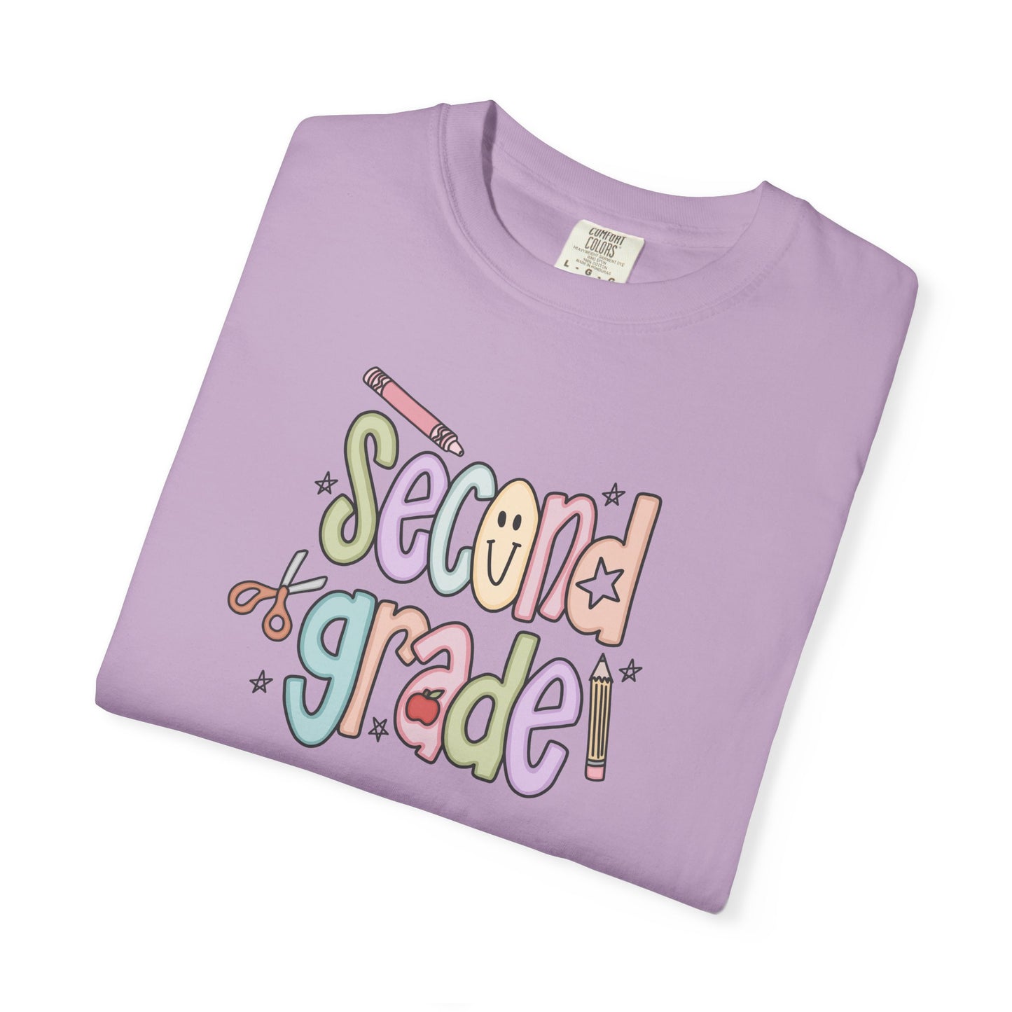 Teacher T-shirt - 2nd Grade Teacher Shirt, Second Grade Vibes Unisex T-Shirt, Cute Tee for Teachers, Back to School Gift, Fun Kids Apparel, Educational Theme Shirt