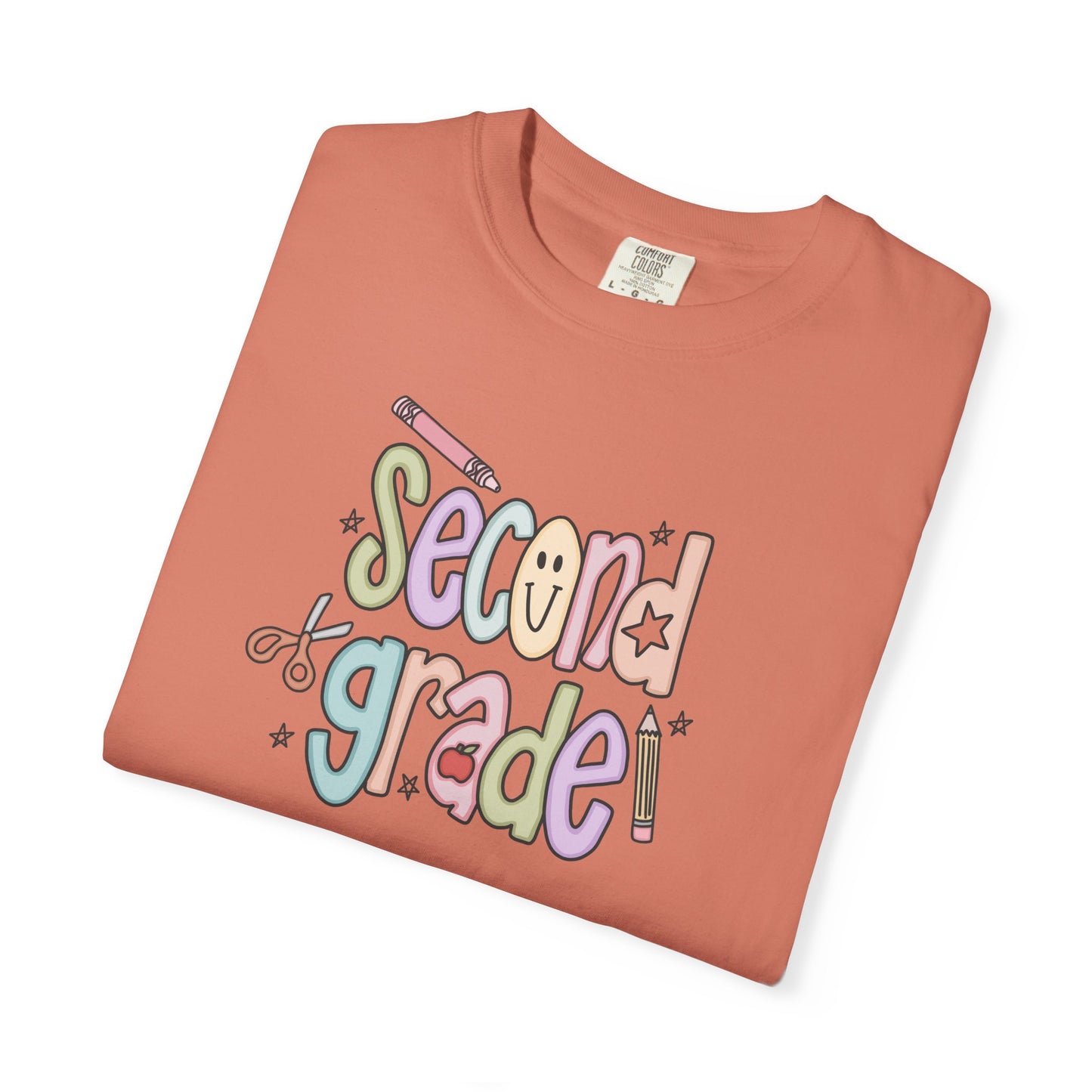 Teacher T-shirt - 2nd Grade Teacher Shirt, Second Grade Vibes Unisex T-Shirt, Cute Tee for Teachers, Back to School Gift, Fun Kids Apparel, Educational Theme Shirt