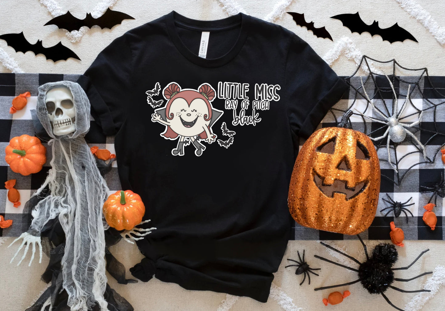 Little Miss Ray of Pitch Black Shirt