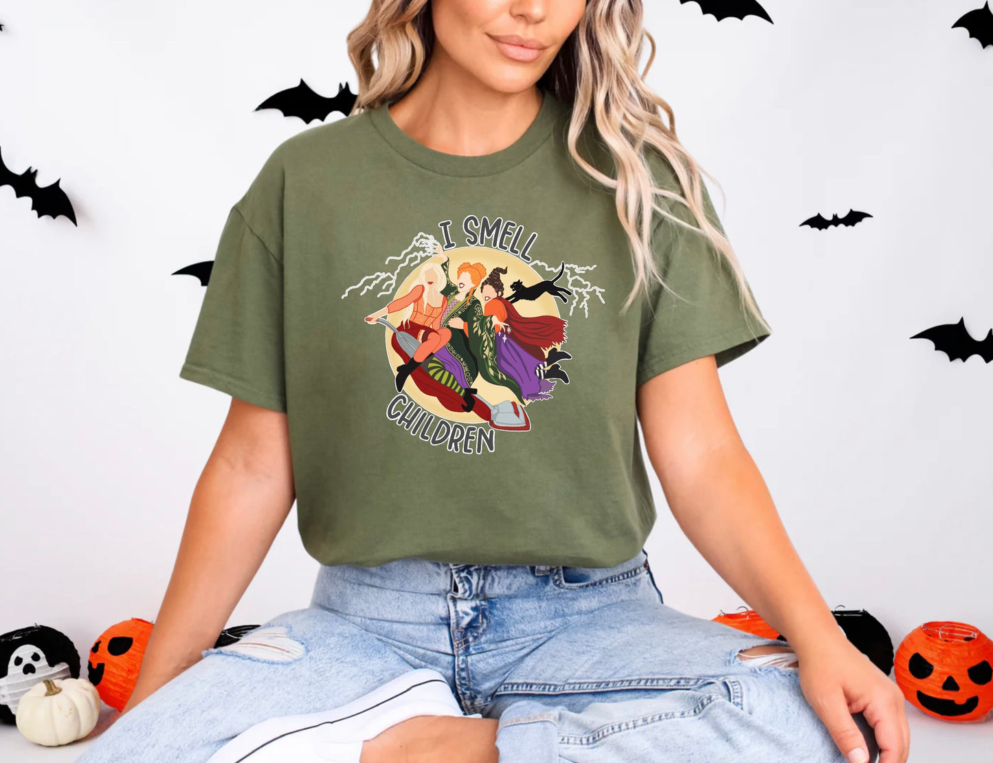 I Smell Children Hocus Pocus Teacher Unisex T-shirt