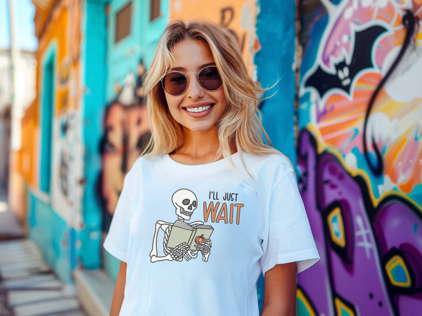 I'll Just Wait Halloween teacher Shirt