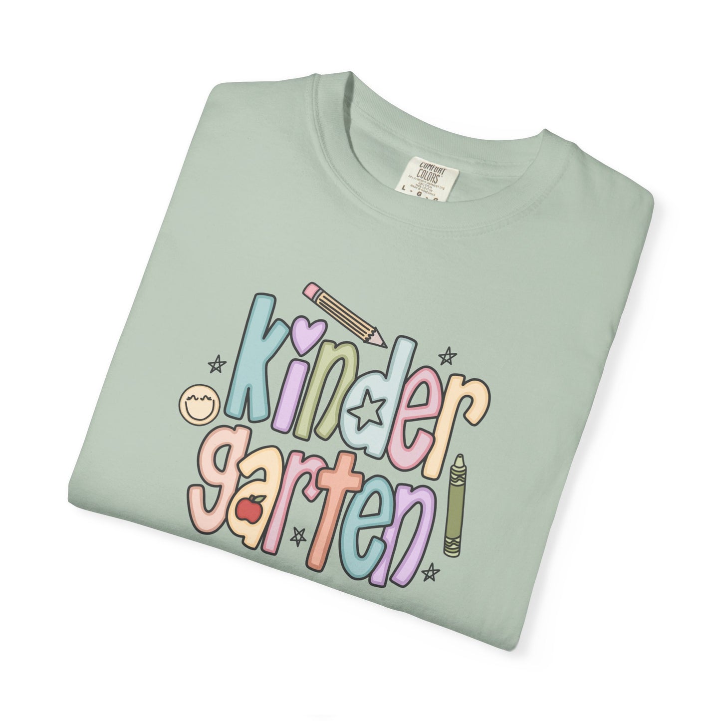 Kindergarten Vibes Unisex T-Shirt, Cute Tee for Teachers, Back to School Gift, Fun Kids Apparel, Educational Theme Shirt
