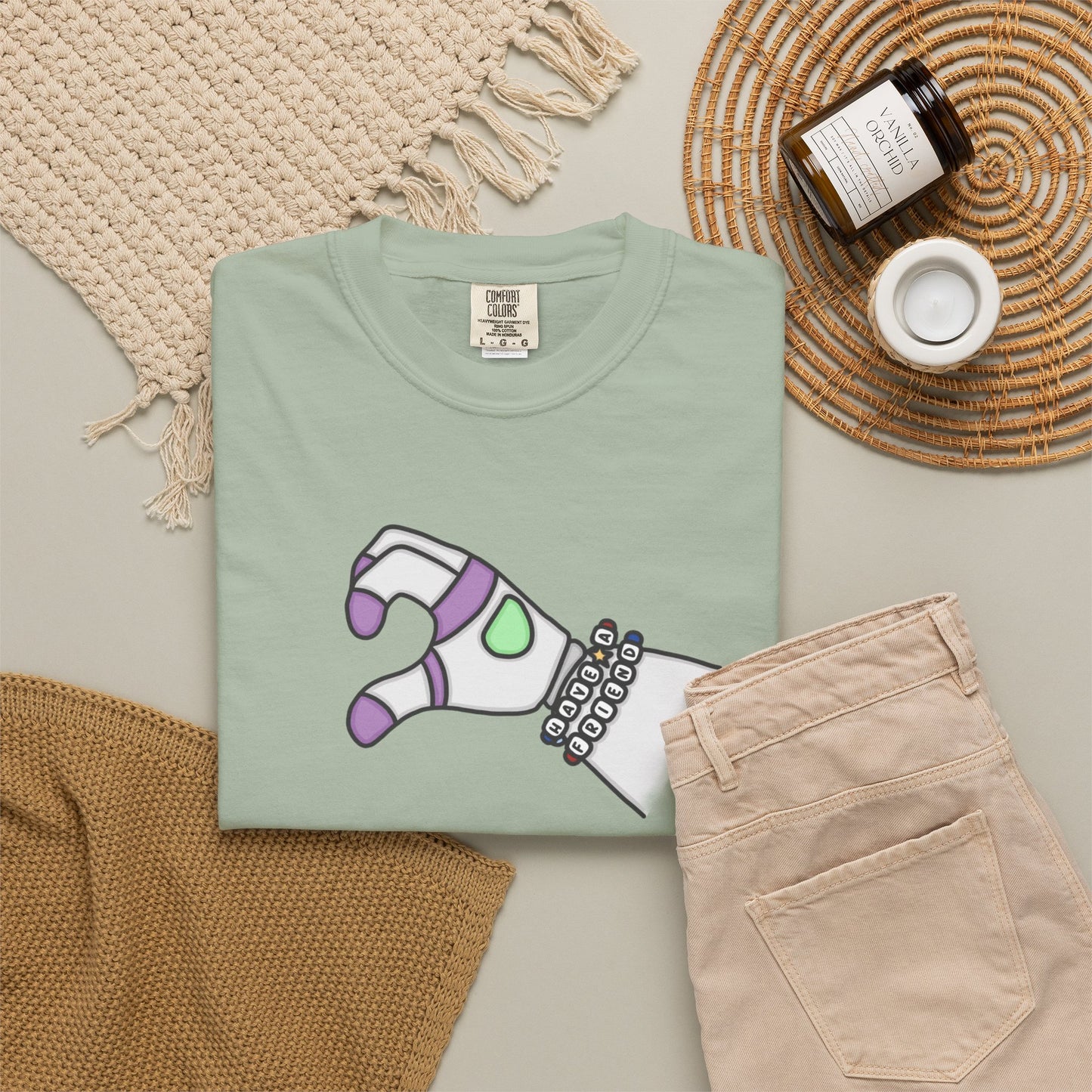 Buzz’s Taylor’s Version “Nice to have a Friend” Heart Comfort Tee