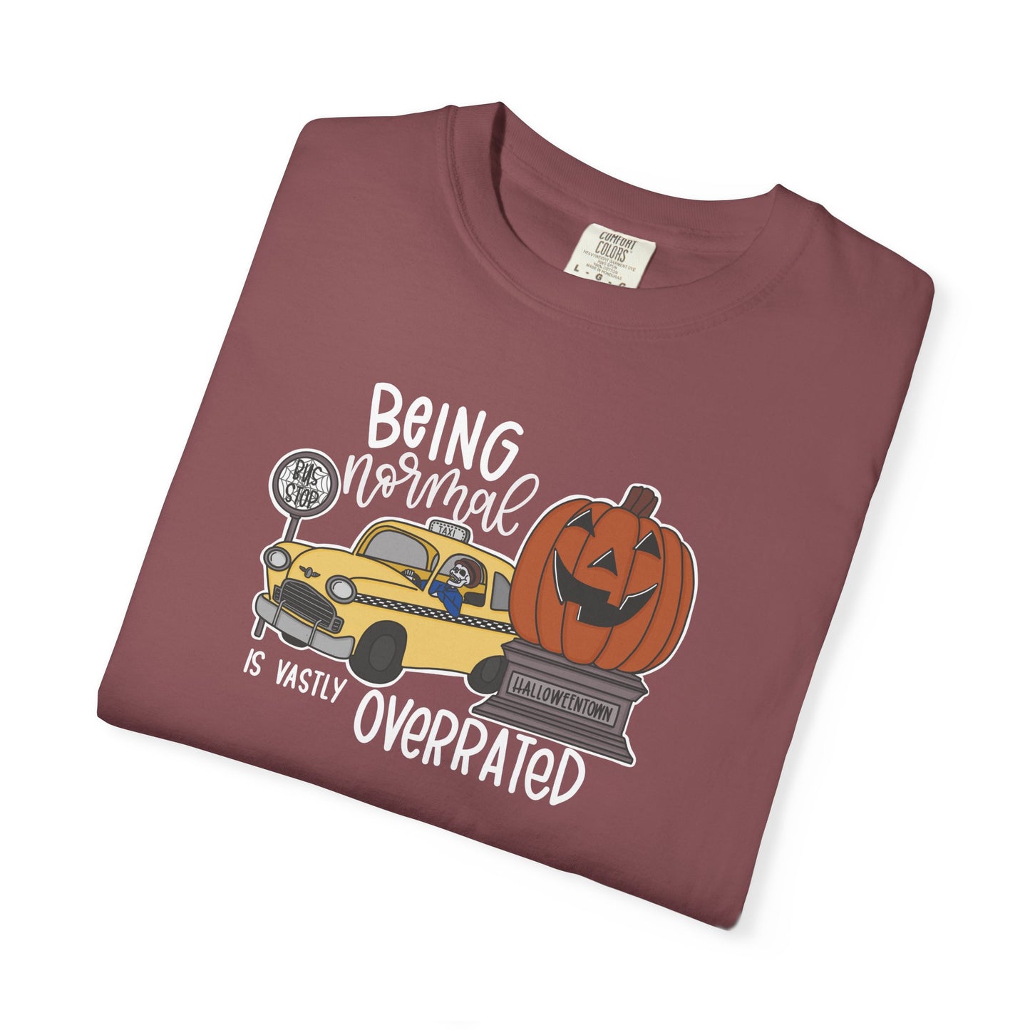 Being Normal is Vastly Overrated Halloween Town Movie T-shirt
