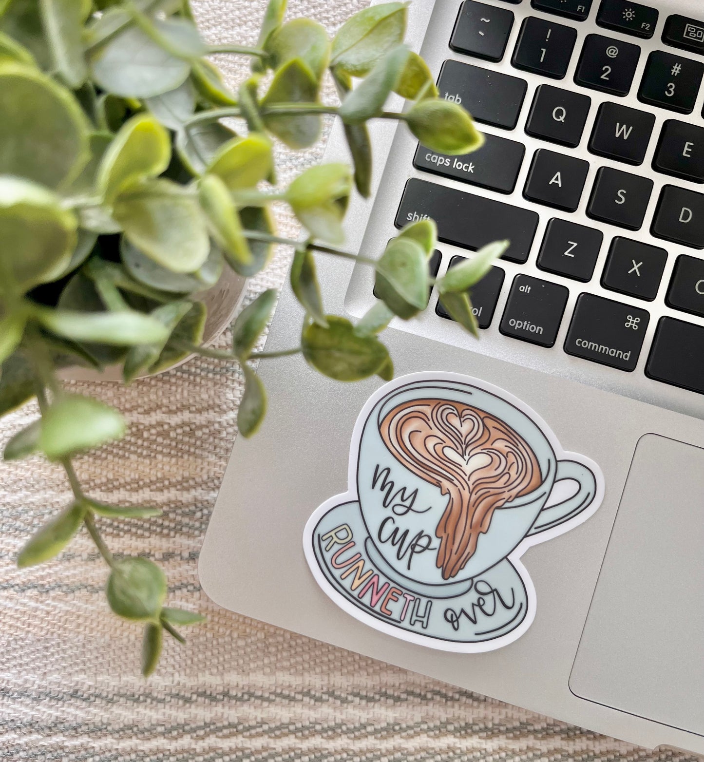 My Cup Runneth Over Sticker