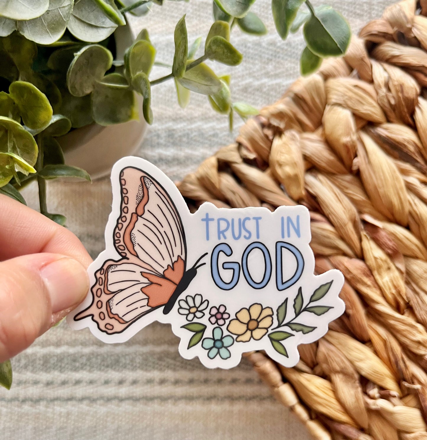 Trust in God Sticker
