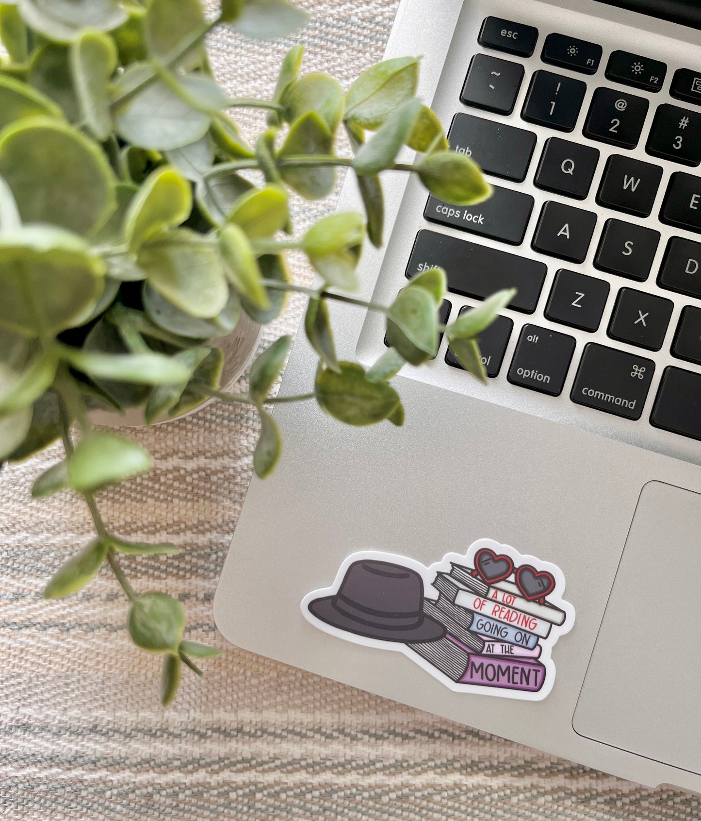 A Lot of Reading Going On Sticker