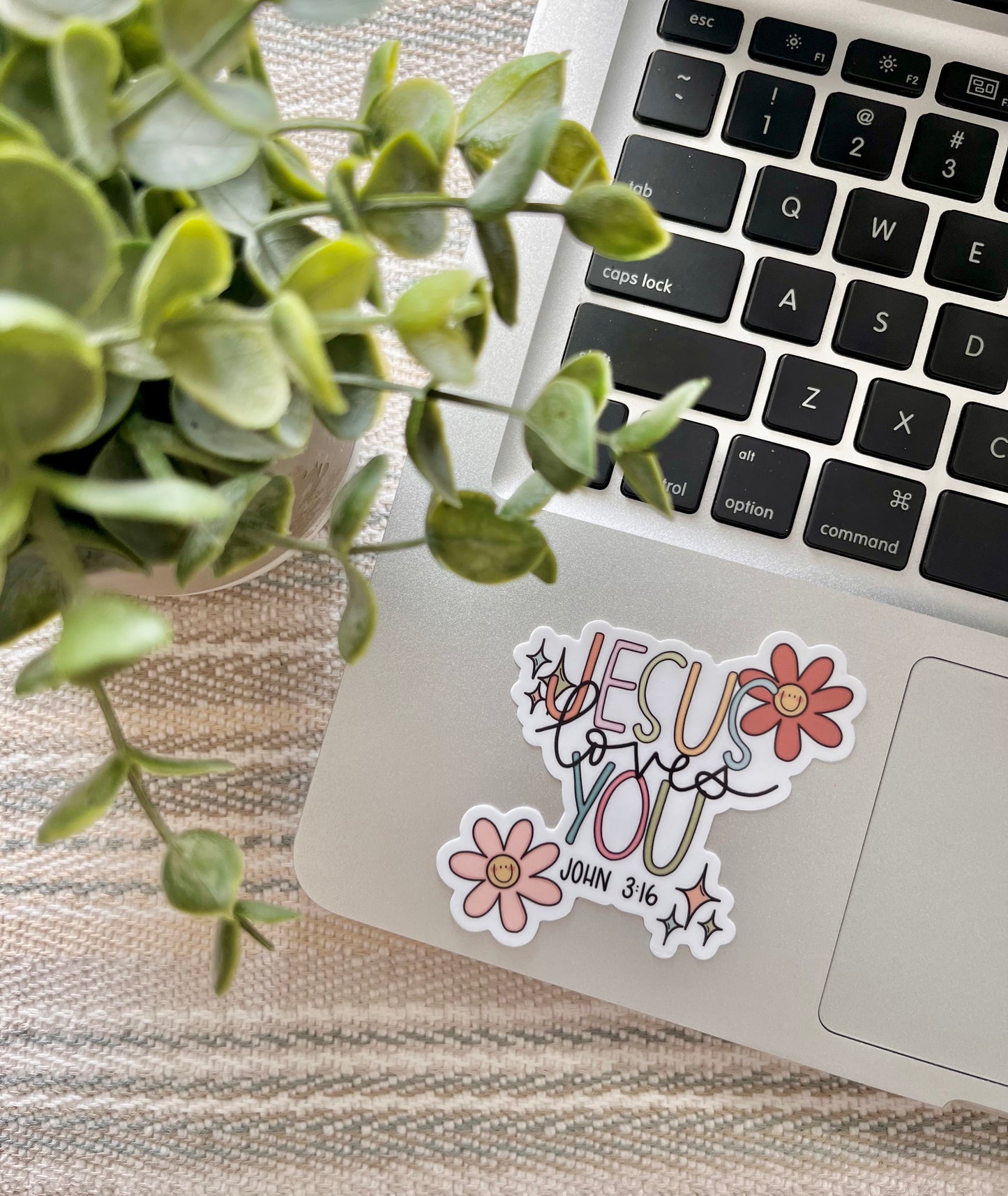 Jesus Loves You 3:16 Sticker