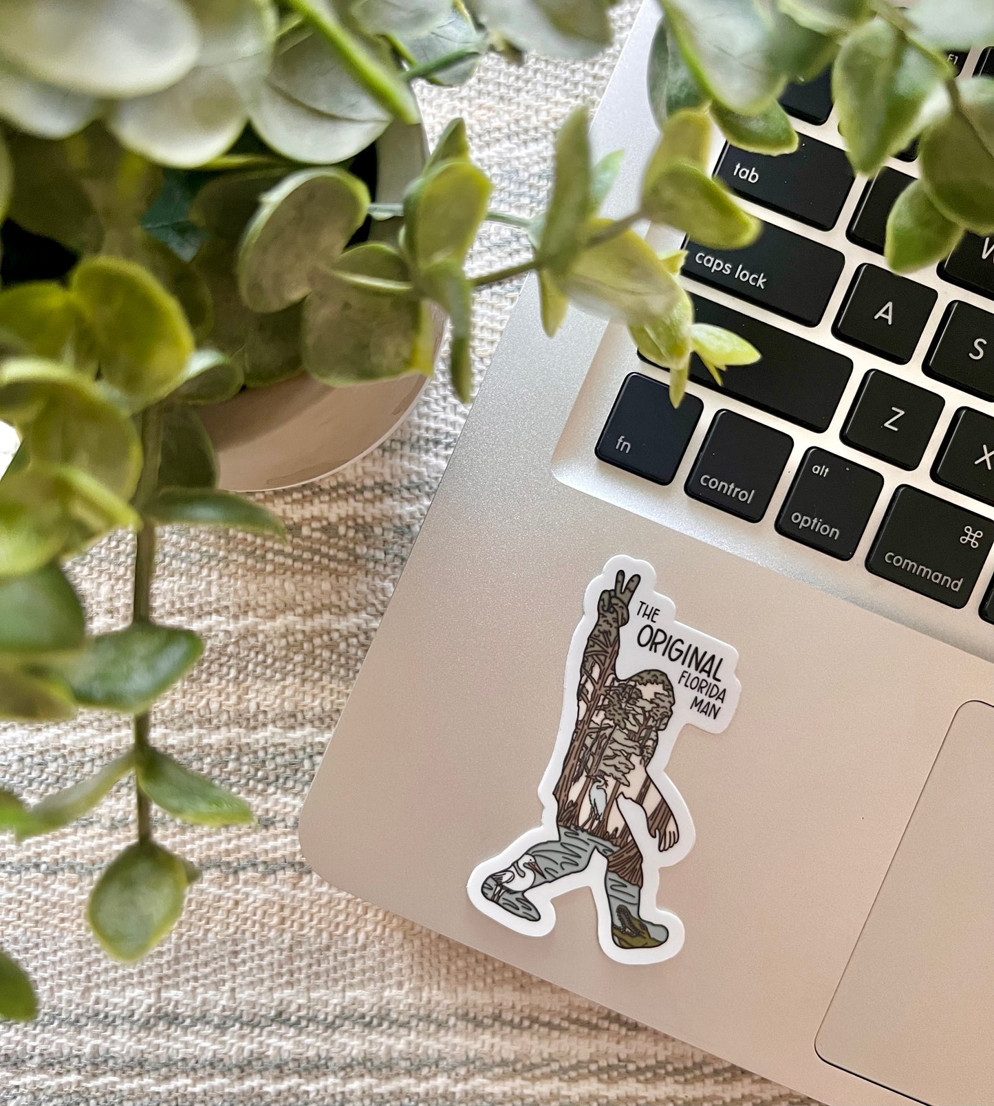 Original Florida Man Sasquatch Sticker