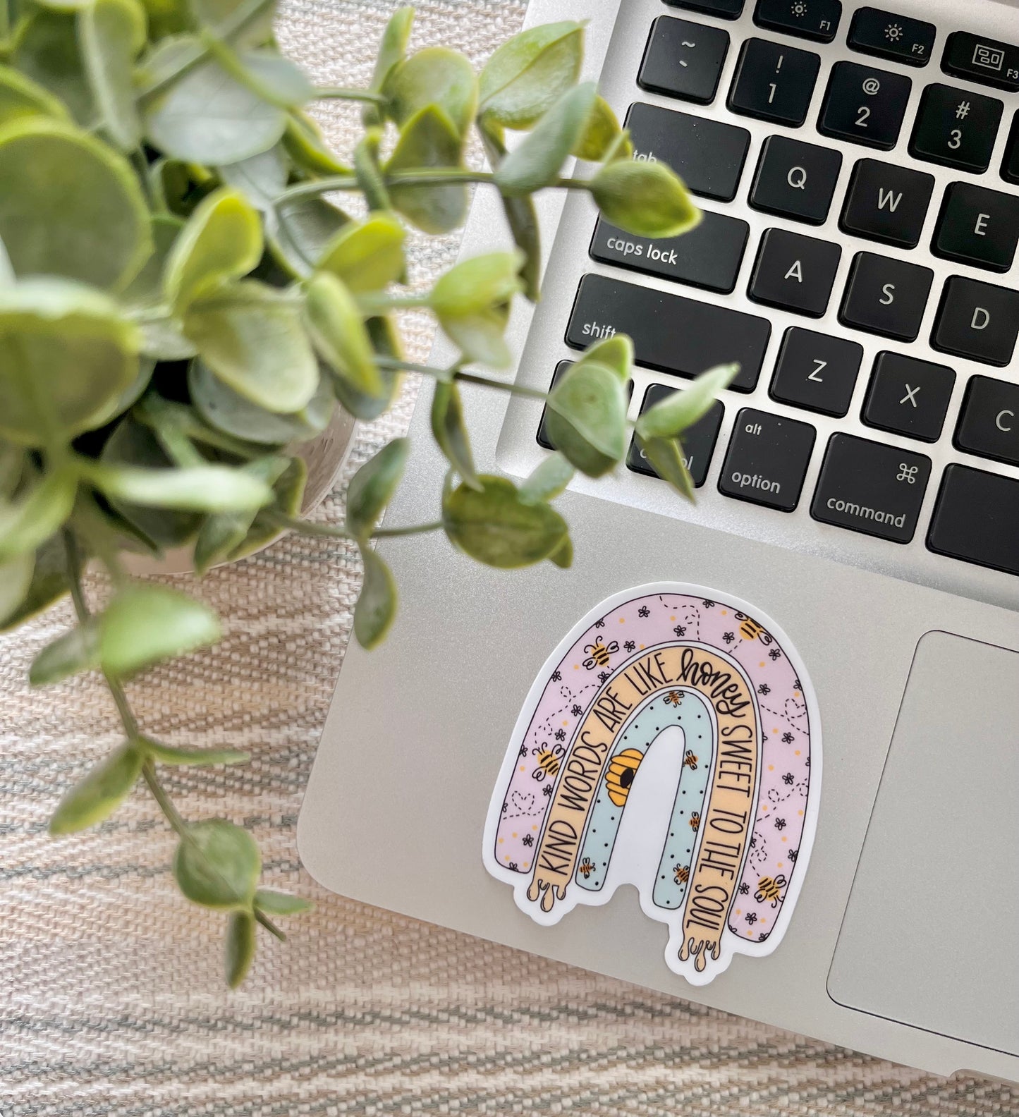 Kind Words are Like Honey Sticker