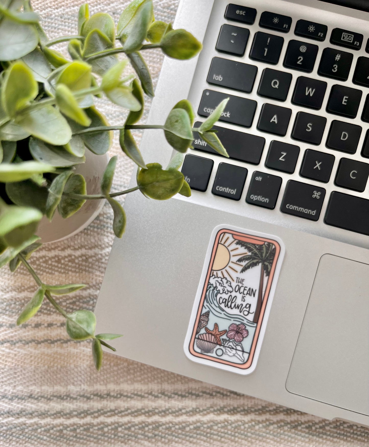 The Ocean is Calling Sticker