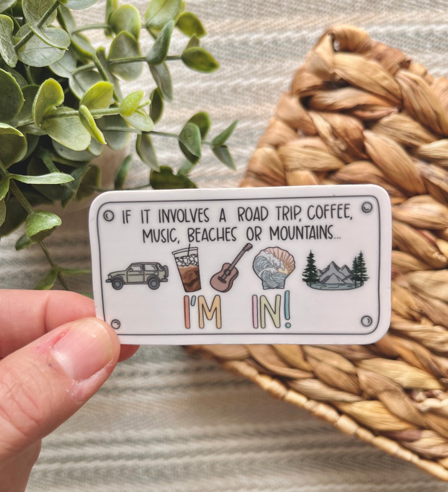 Road Trip Sticker