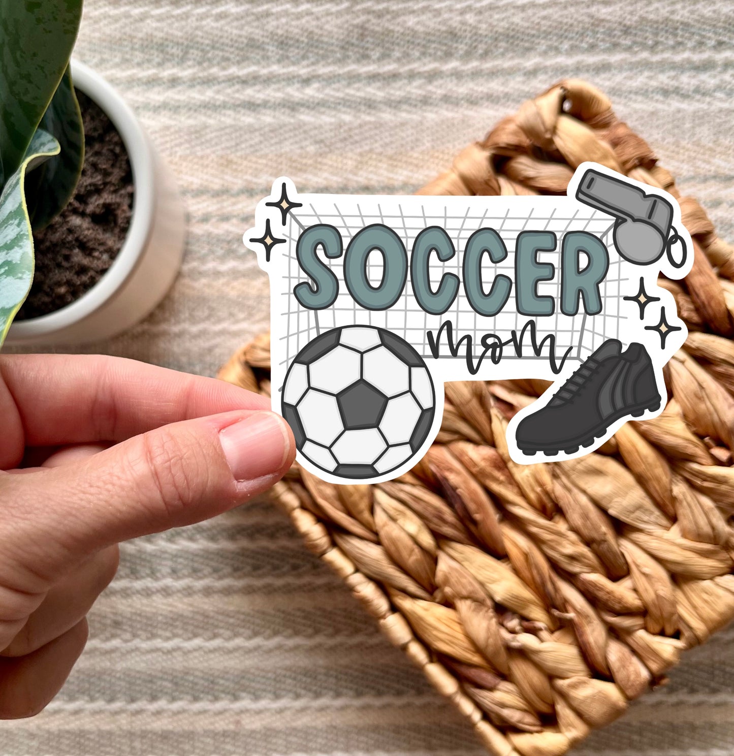 Soccer Mom Sticker