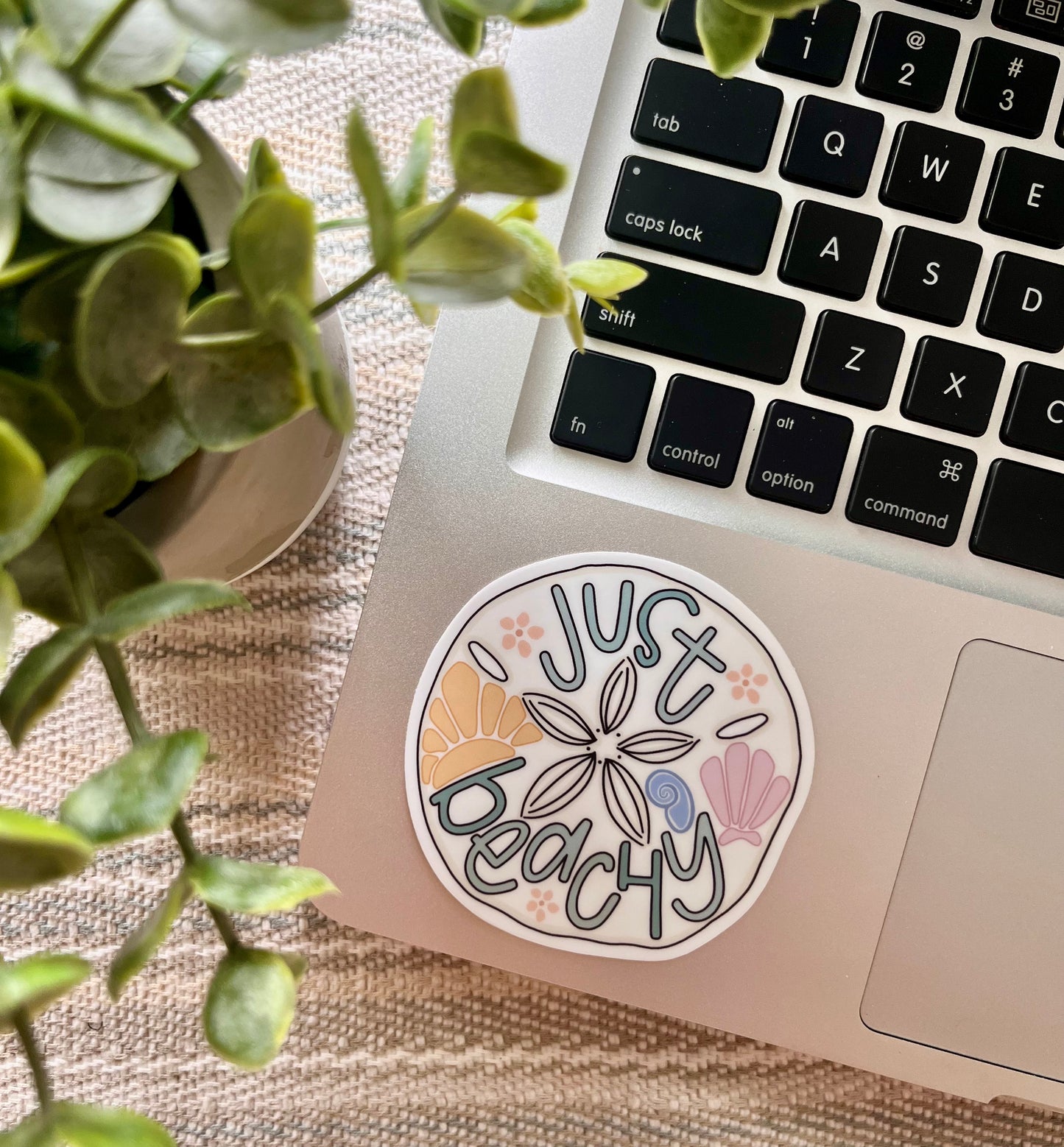 Just Beachy Sticker