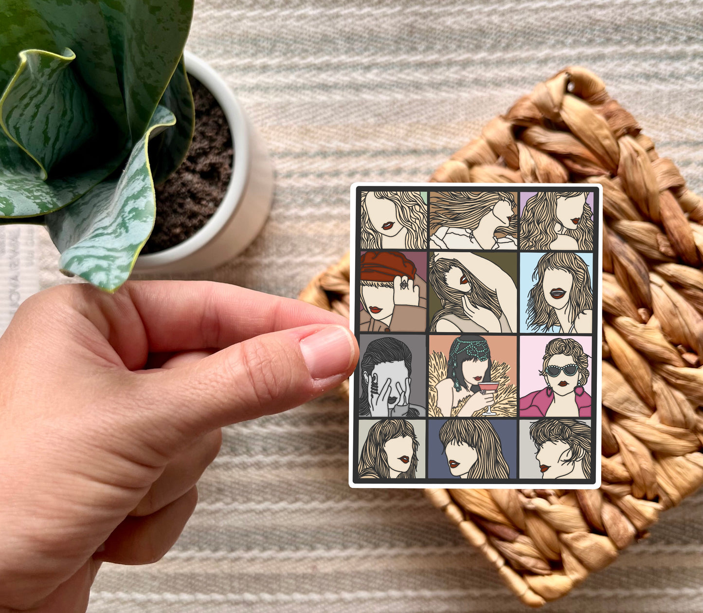 TS12 Album Eras Poster Sticker