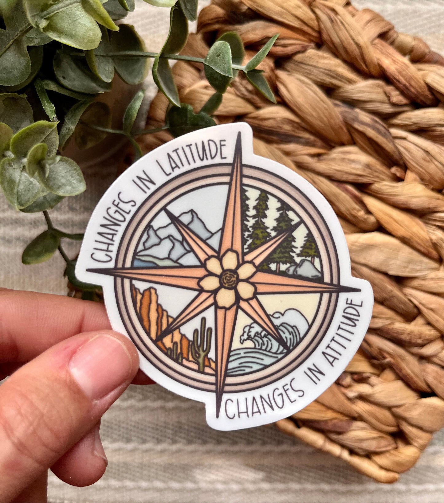 Changes in Latitude, Changes in Attitude Sticker