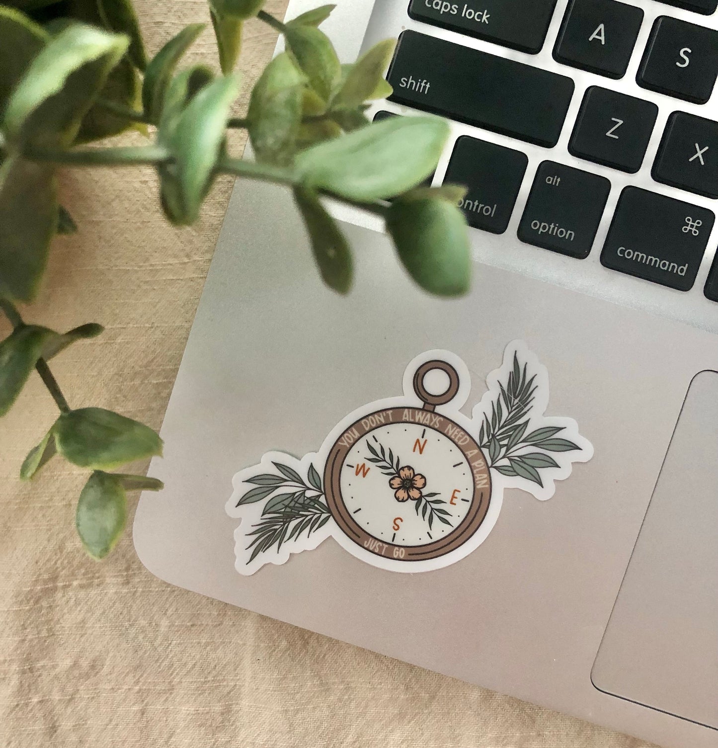 Compass Sticker