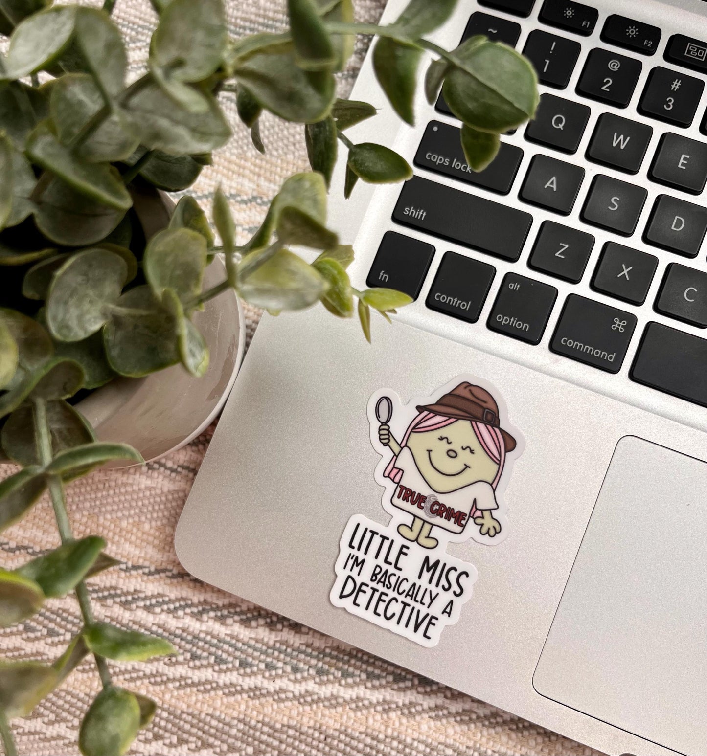 Little Miss Detective Sticker