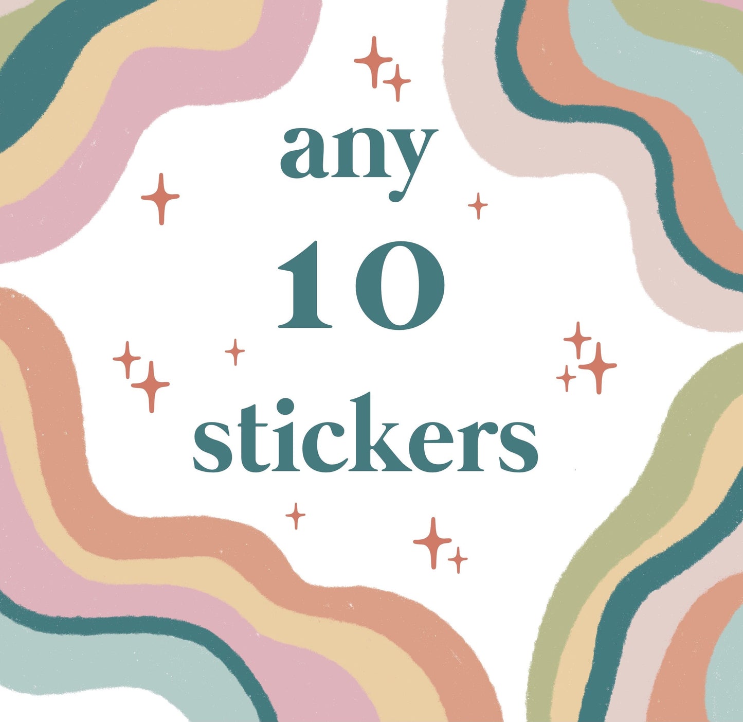 10 Sticker Pack