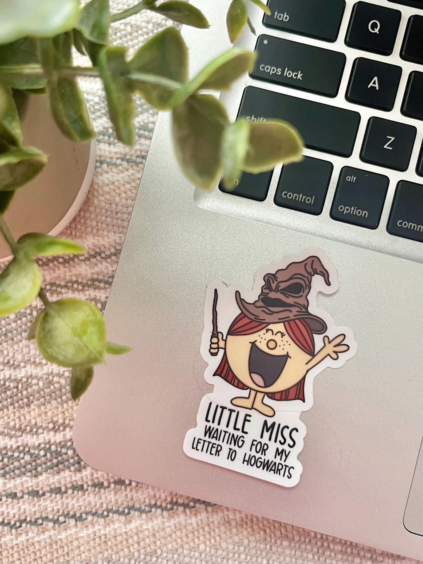 Little Miss Wizard Sticker