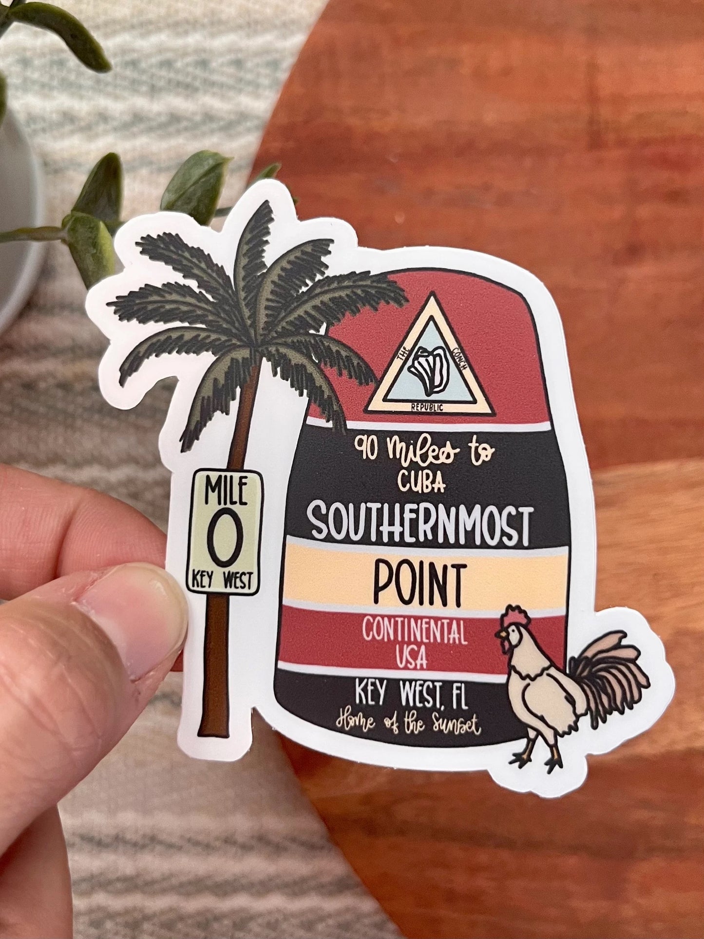 Southern Most Point Sticker