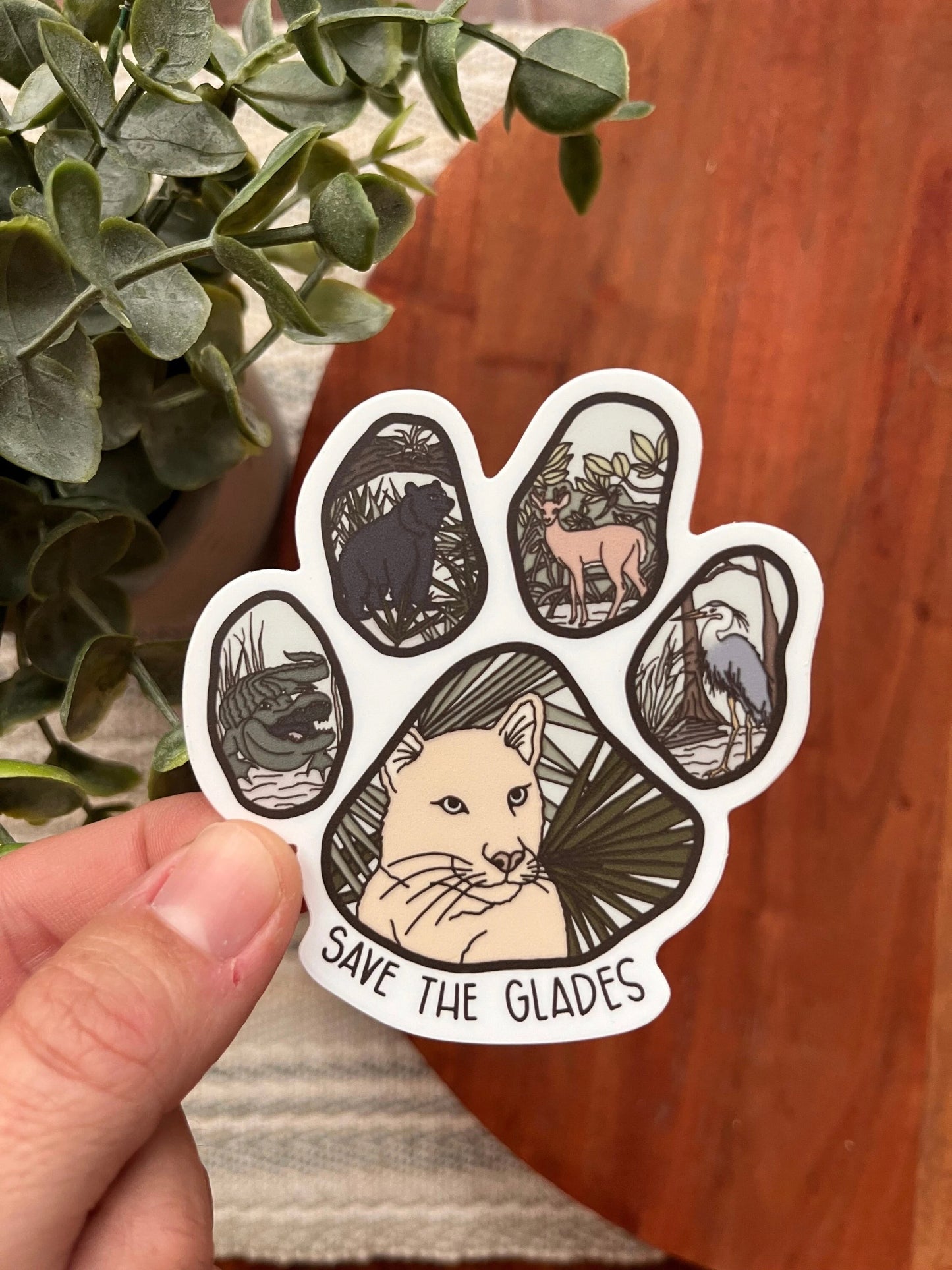 Save the Glades Sticker