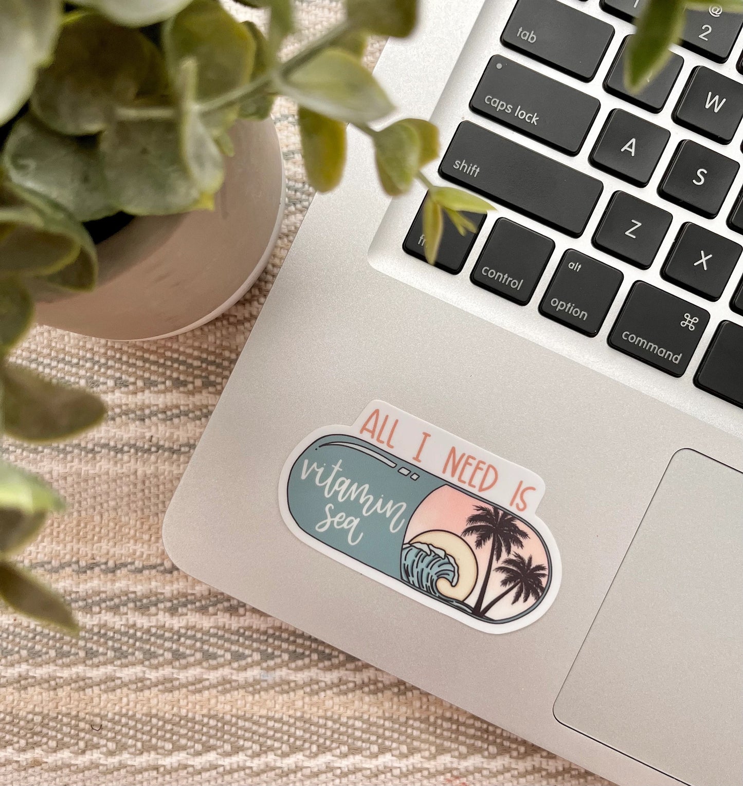 All I Need is Vitamin Sea Sticker