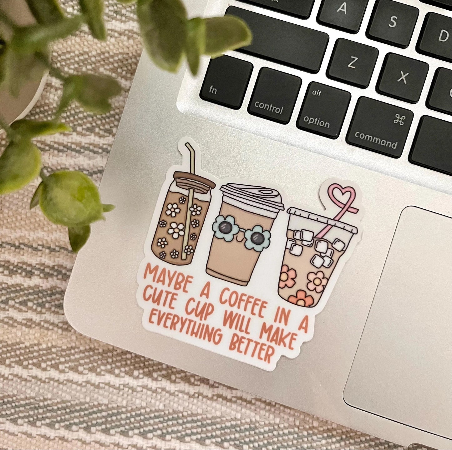Cute Coffee Sticker