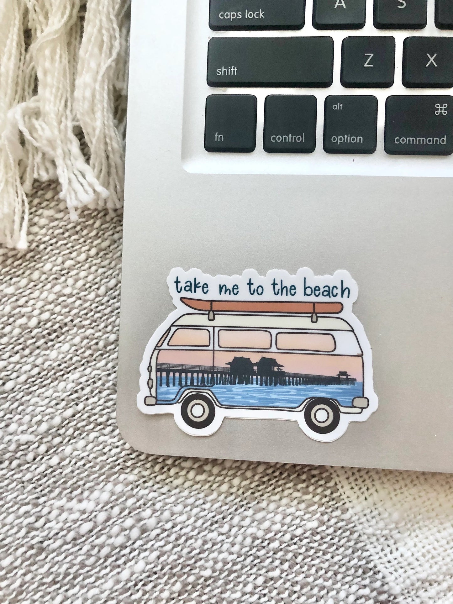 Take Me to the Beach Sticker