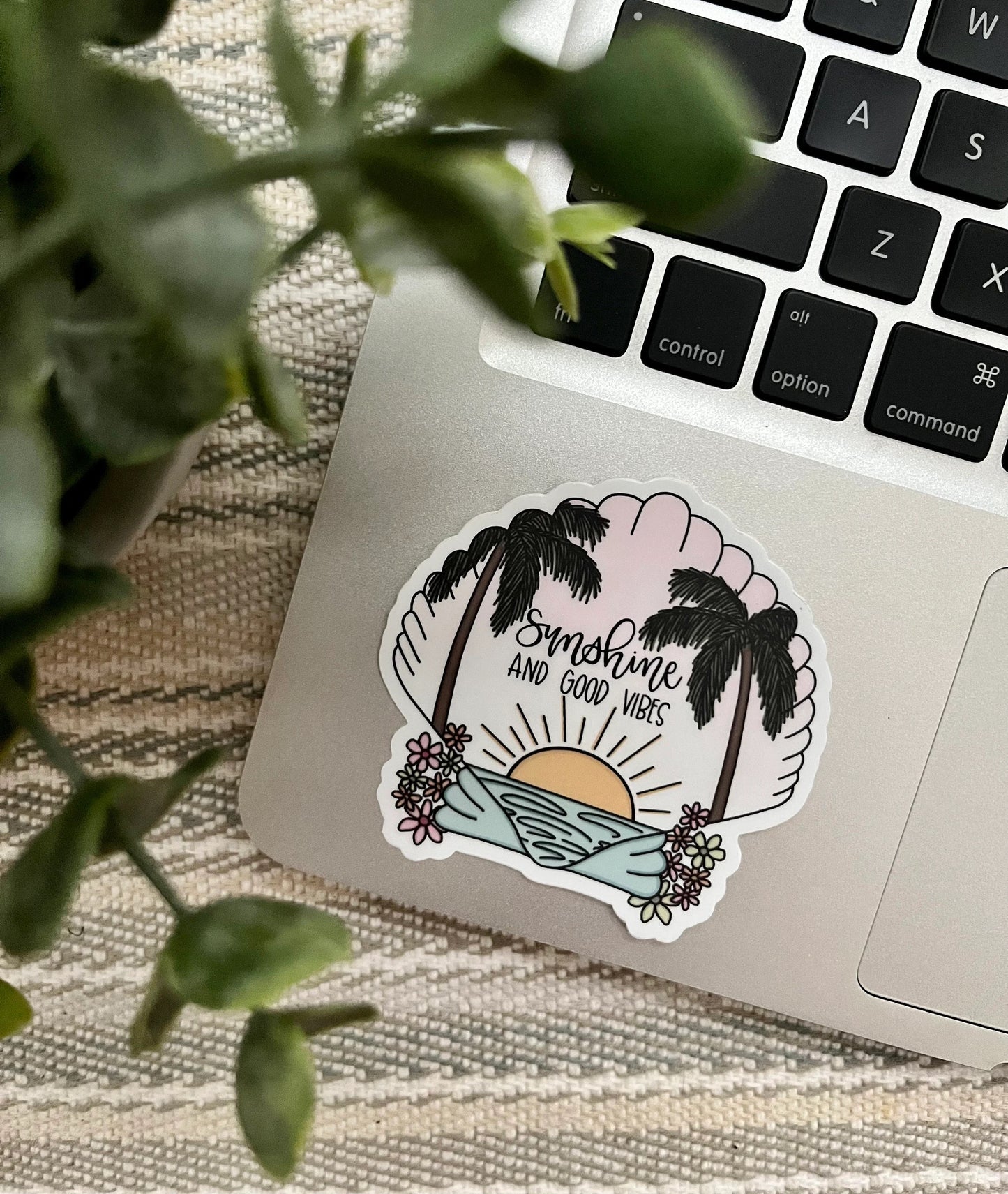 Sunshine and Good Vibes Sticker