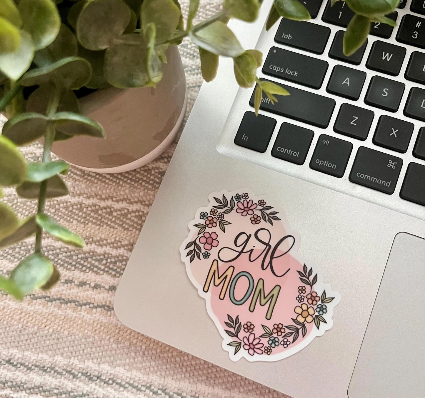 Girl Mom Sticker