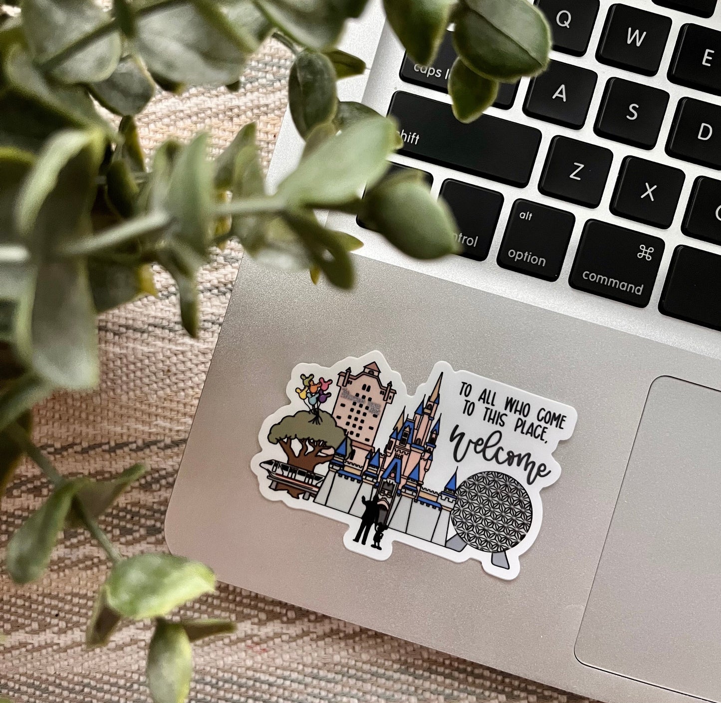 Disney Landmarks Sticker