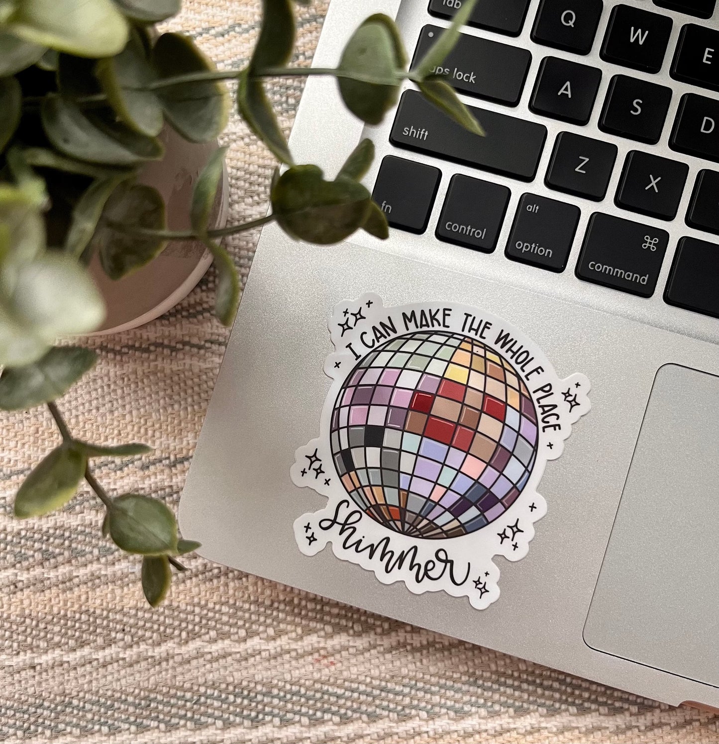Disco Shimmer Sticker