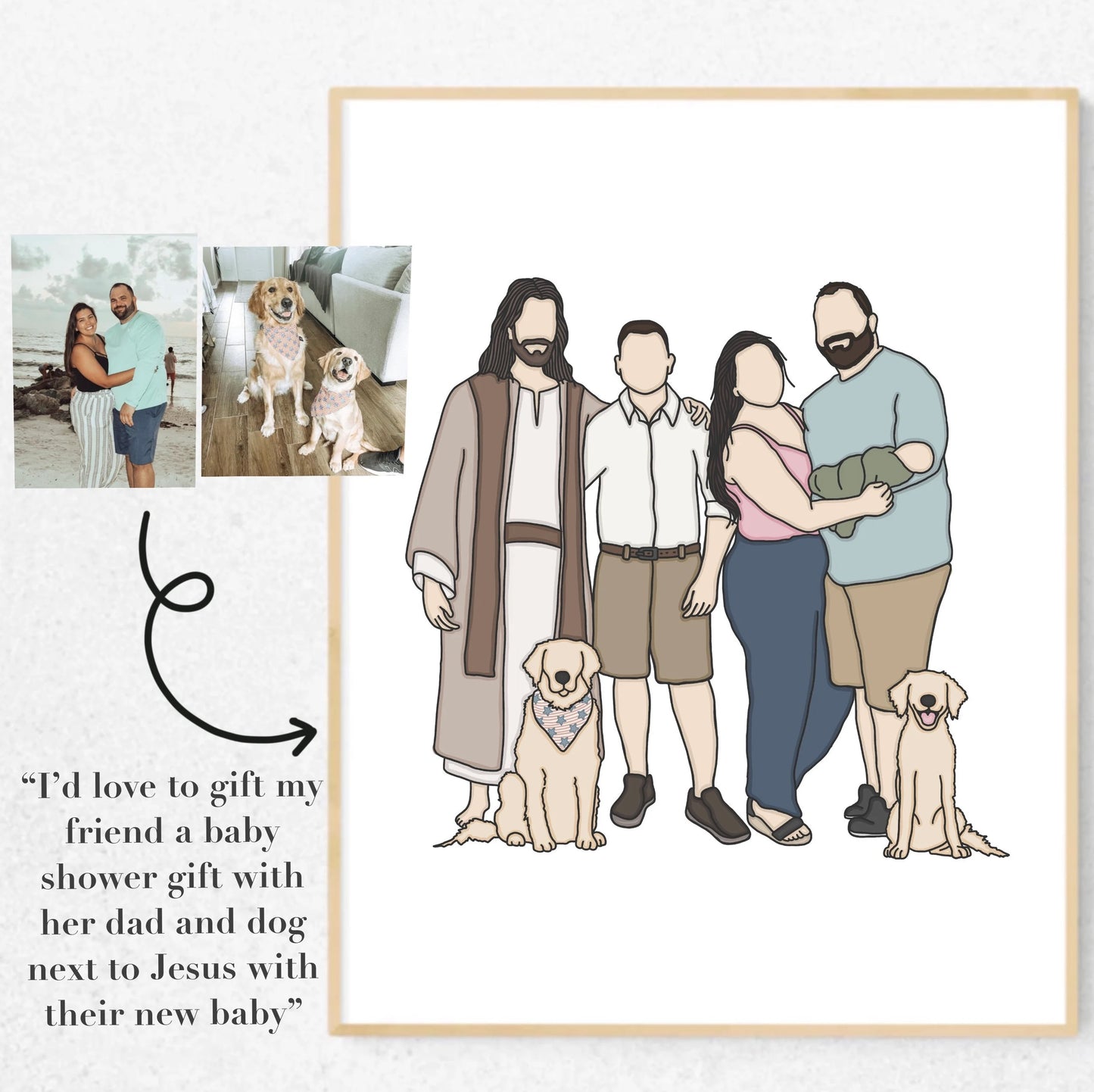 Walking with Jesus Illustration