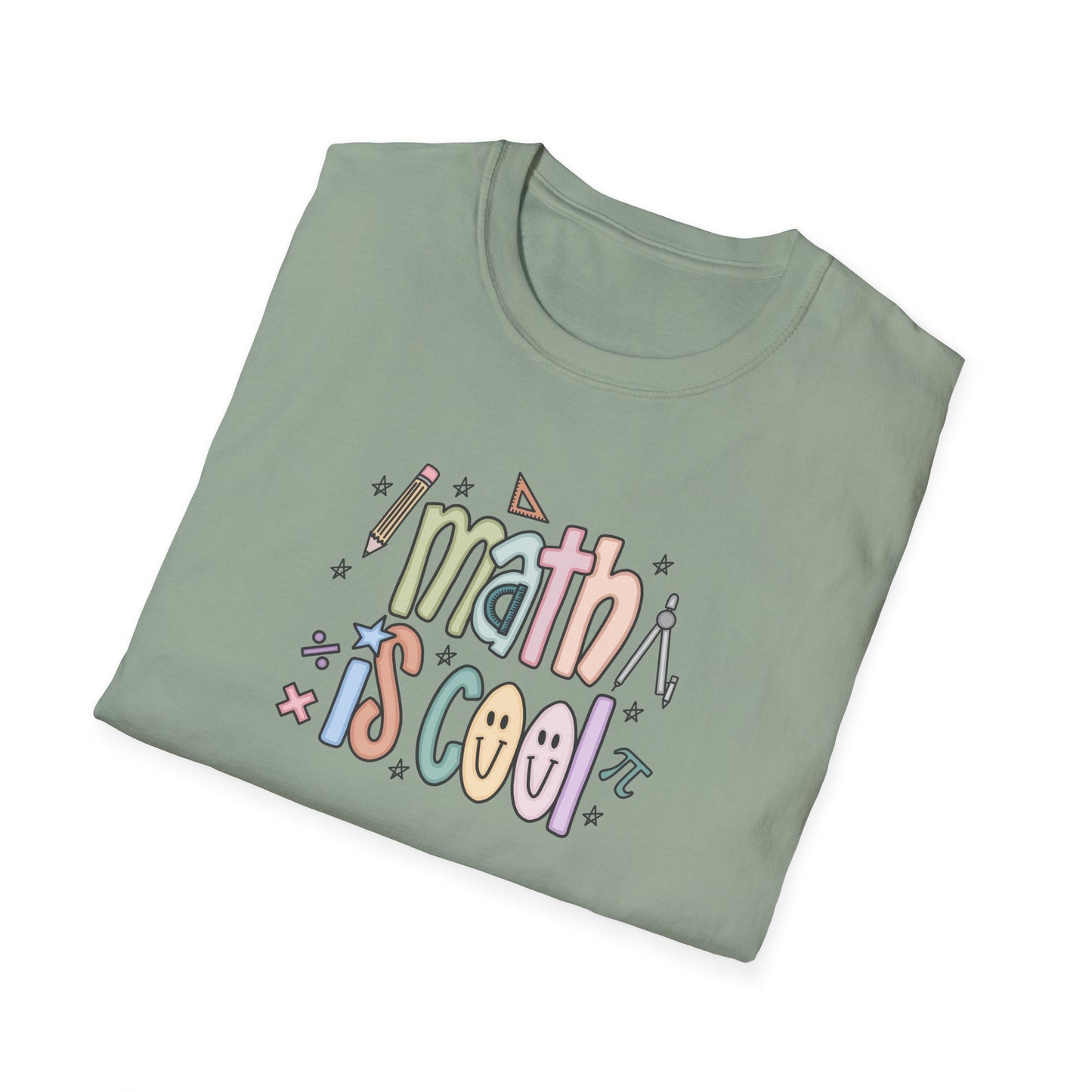 Math is Cool Unisex Softstyle T-Shirt, Lightweight Tee, Educational Gift, Math Lover Apparel, Back to School Shirt, Fun Shirt for Kids [...]