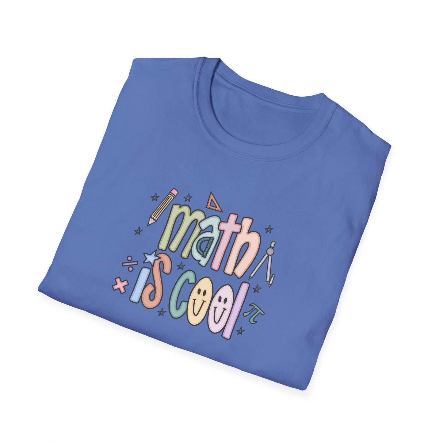 Math is Cool Unisex Softstyle T-Shirt, Lightweight Tee, Educational Gift, Math Lover Apparel, Back to School Shirt, Fun Shirt for Kids [...]