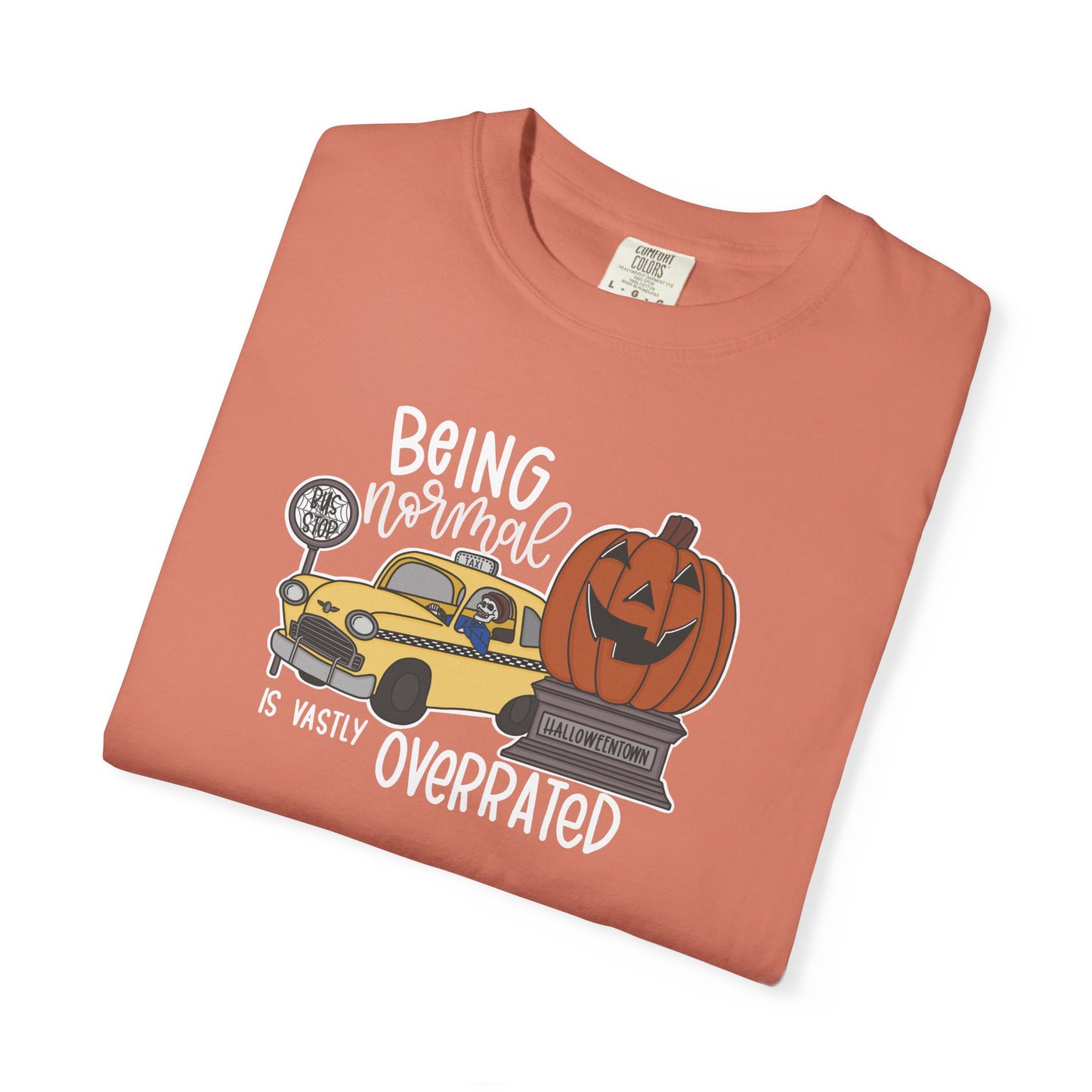 Being Normal is Vastly Overrated Halloween Town Movie T-shirt