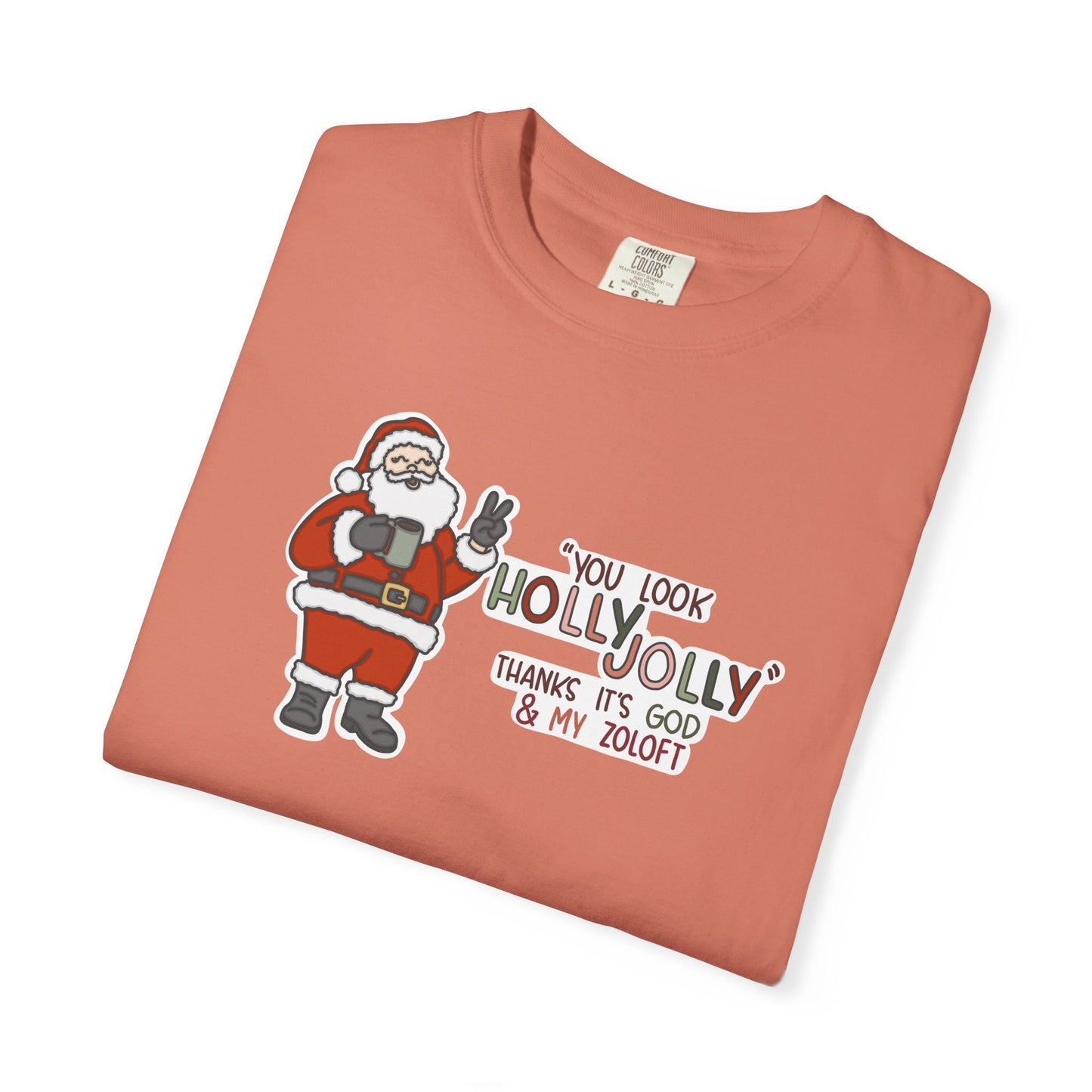 Holly + Jolly Santa Tee