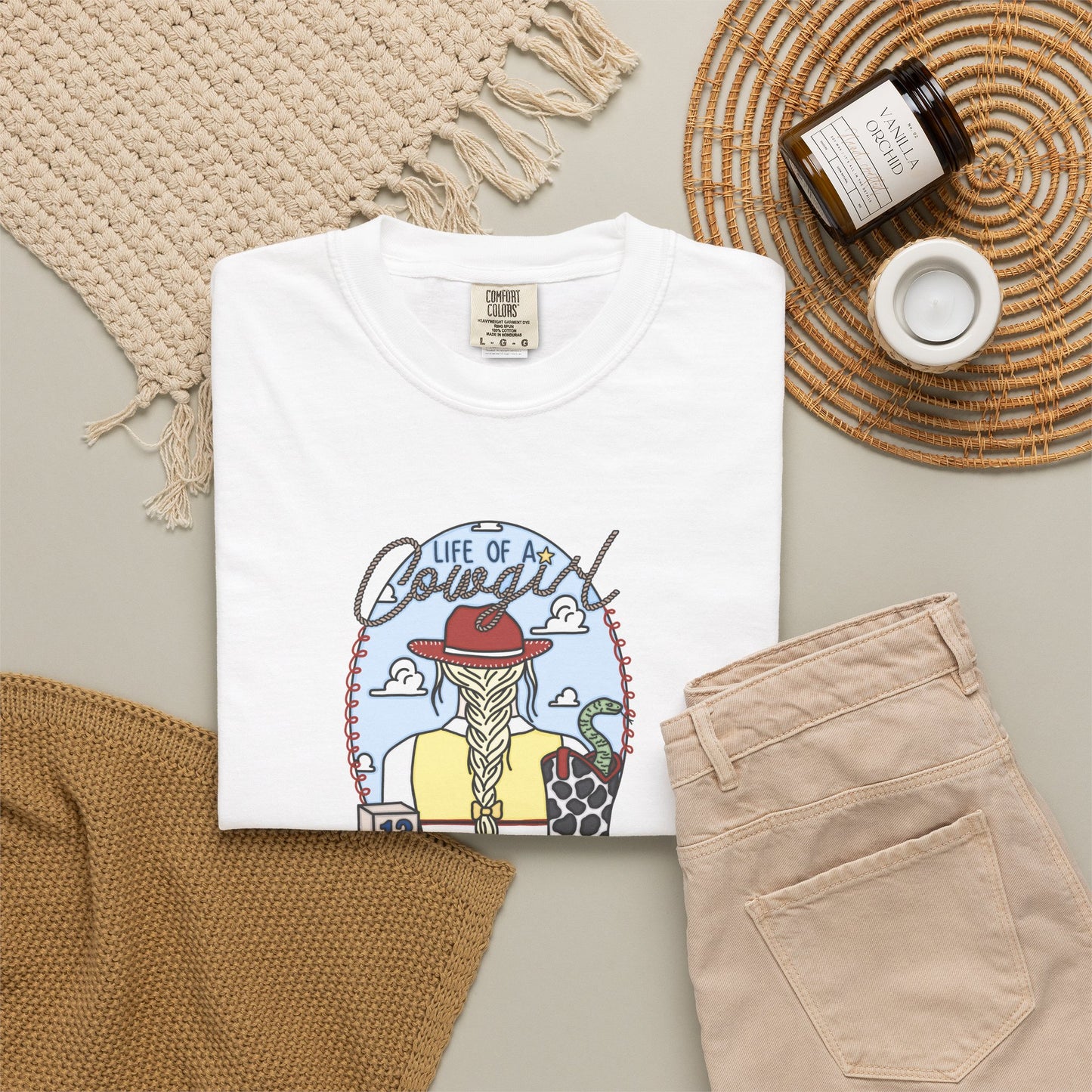 Woman's Life of a Cowgirl Comfort Tee