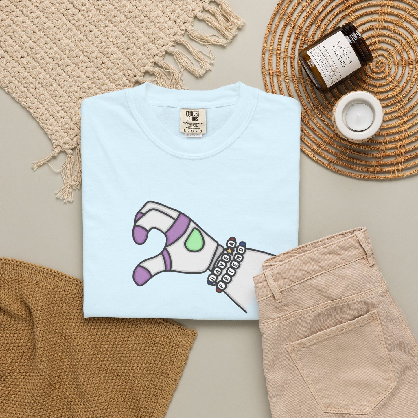Buzz’s Taylor’s Version “Nice to have a Friend” Heart Comfort Tee