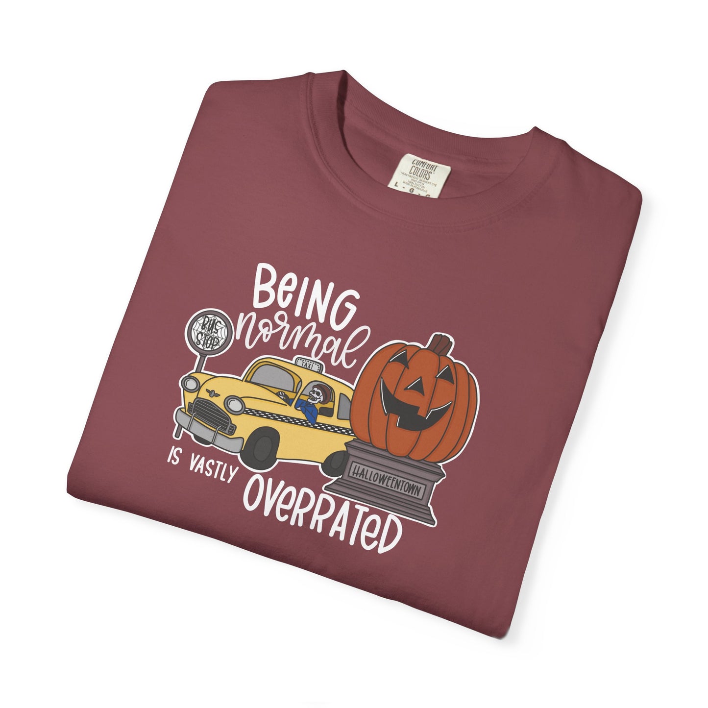 Being Normal is Vastly Overrated Halloween Town Movie T-shirt