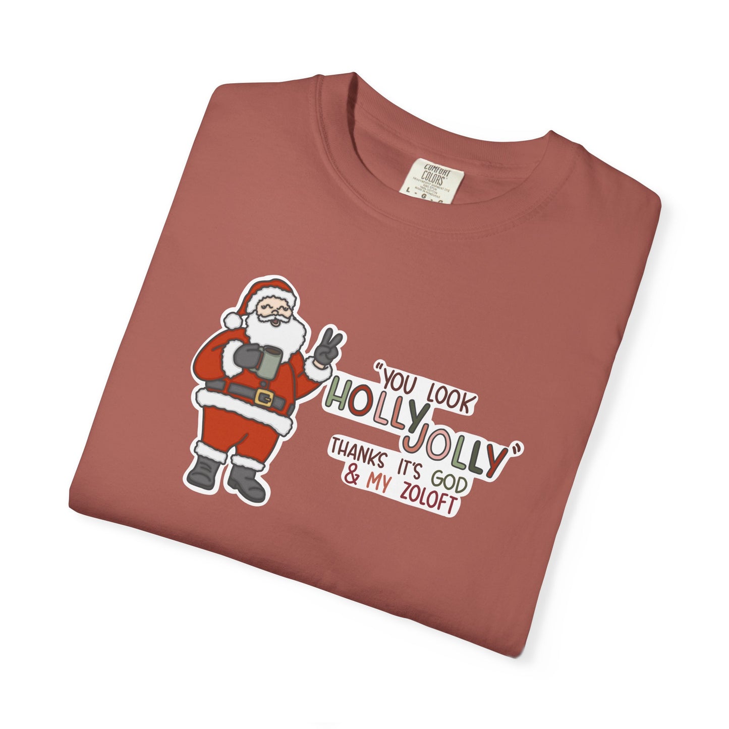 Holly + Jolly Santa Tee