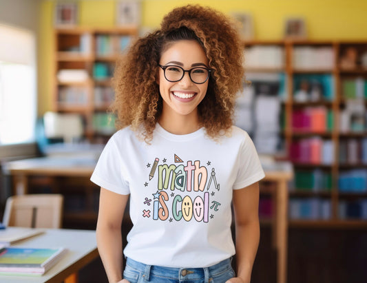Math is Cool Unisex Softstyle T-Shirt, Lightweight Tee, Educational Gift, Math Lover Apparel, Back to School Shirt, Fun Shirt for Kids [...]