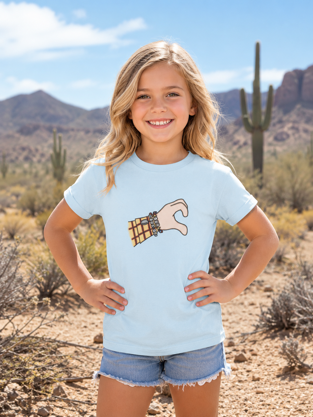 Youth Tee — Woody Heart Hand Design