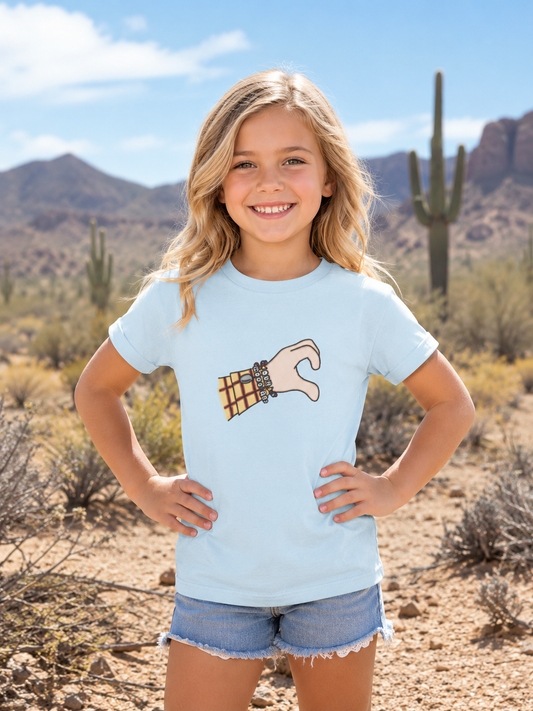 Youth Tee — Woody Heart Hand Design