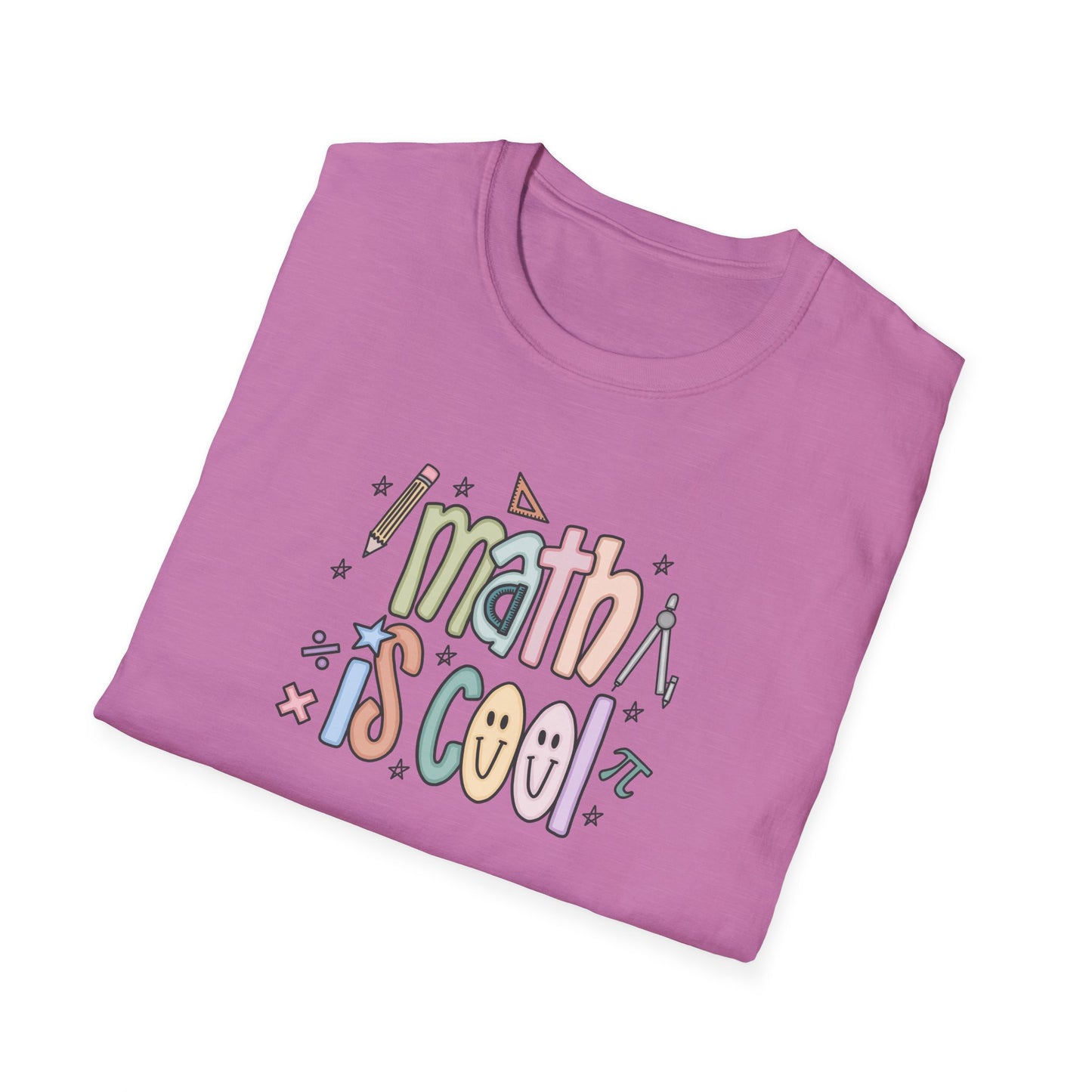 Math is Cool Unisex Softstyle T-Shirt, Lightweight Tee, Educational Gift, Math Lover Apparel, Back to School Shirt, Fun Shirt for Kids [...]