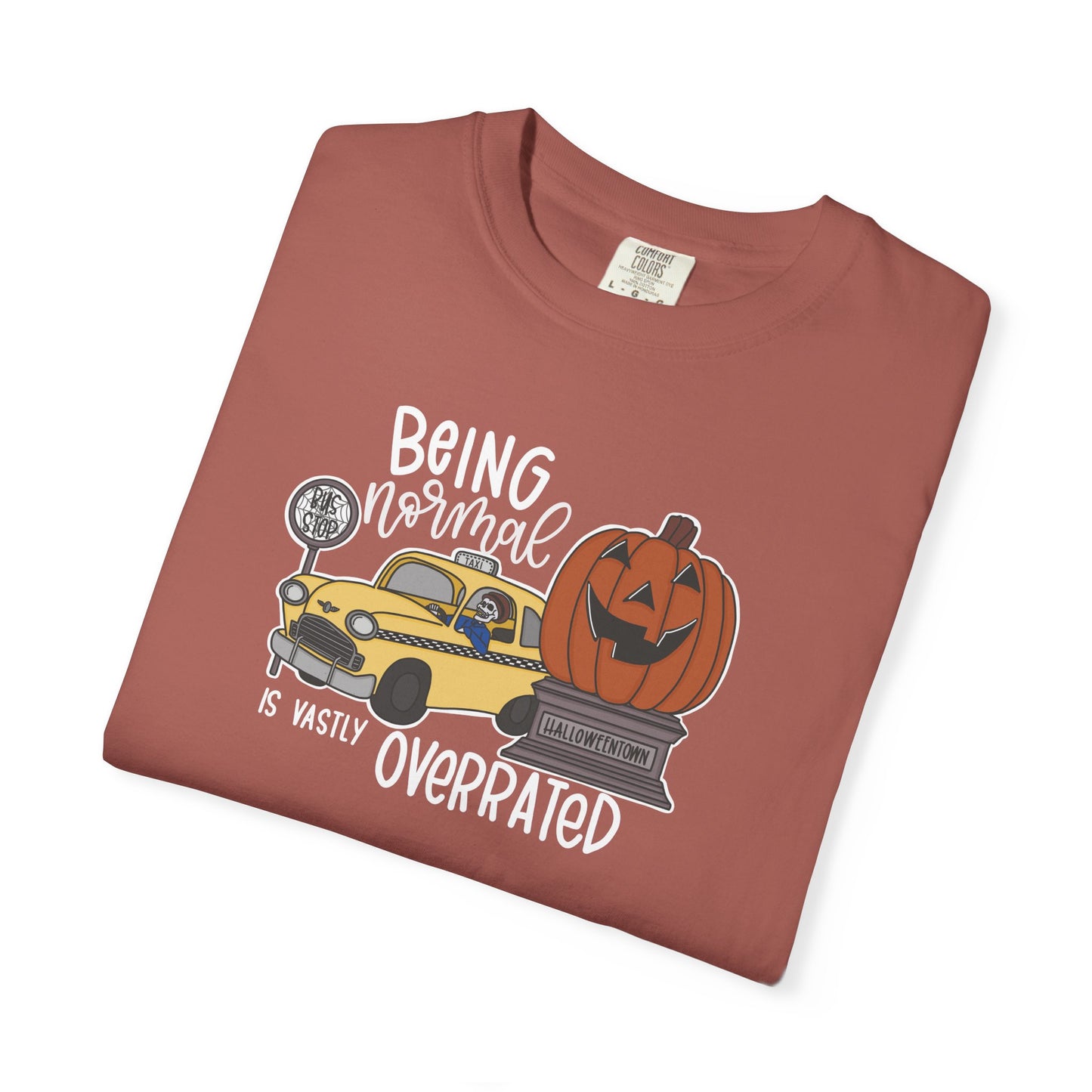 Being Normal is Vastly Overrated Halloween Town Movie T-shirt